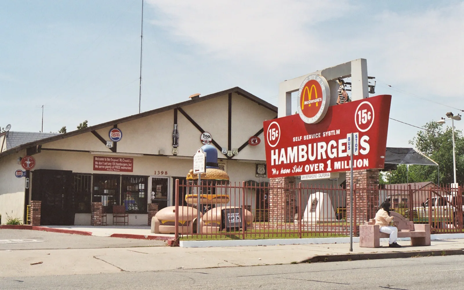 Exterior of the McDonald's No. 1 Store Museum at the historic first McDonald's location in San Bernardino